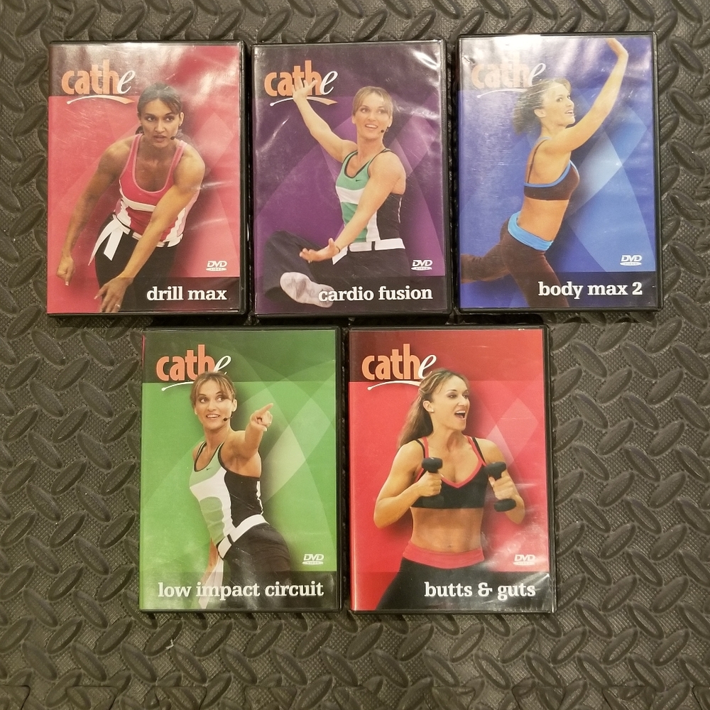 Cathe Friedrich Bundle of 5 DVD'S